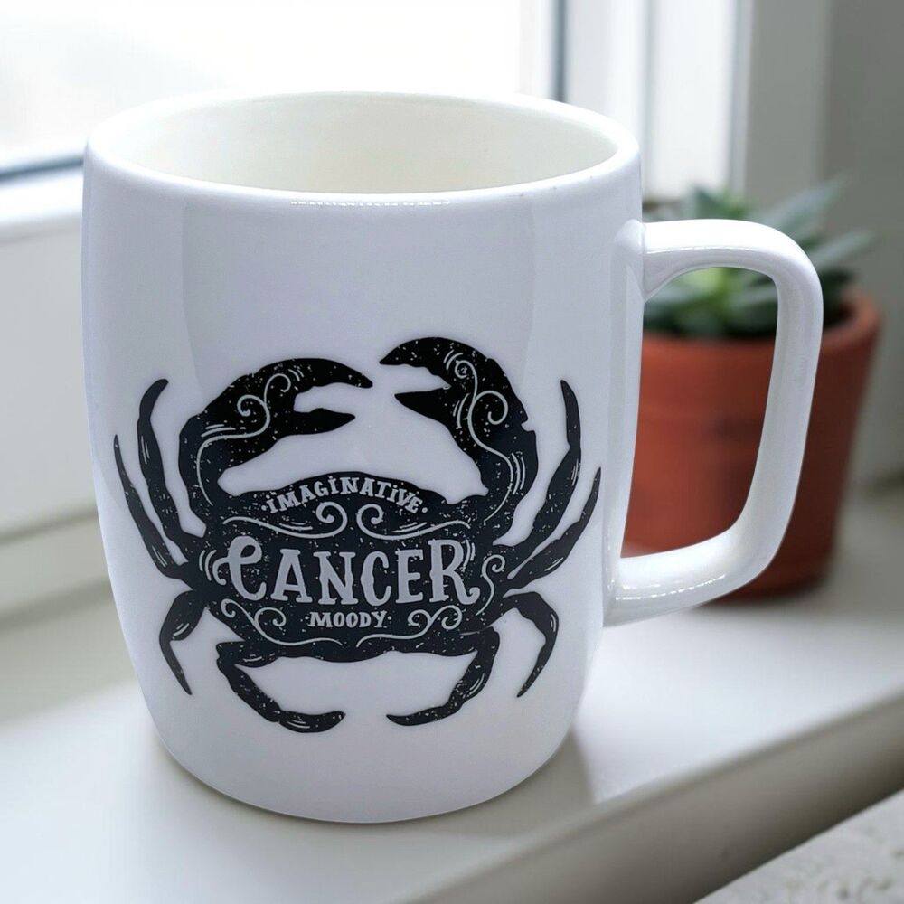 Threshold CANCER Zodiac Sign Coffee Mug - Imaginative Moody 16 oz.